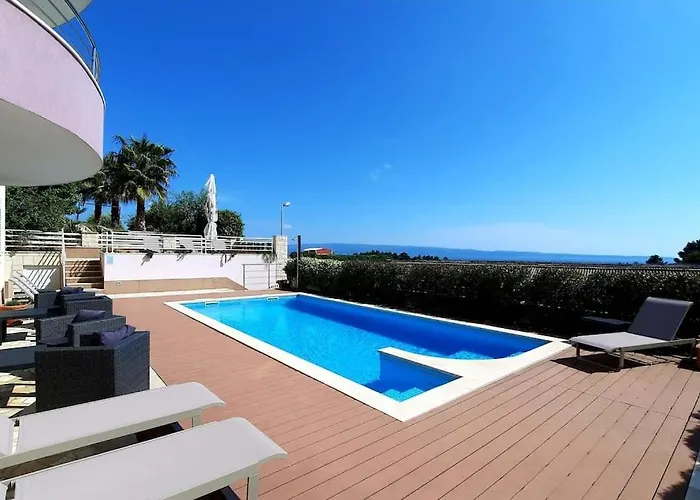Sun With Sea View And Shared Pool Apartamento Split